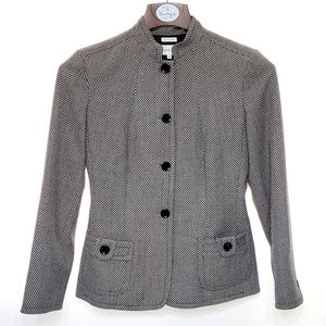 Calvin Klein Women's Blazer Mandarin Style